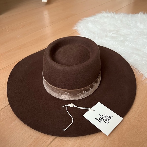 Lack of Color Juno brown boater hat - Picture 2 of 5